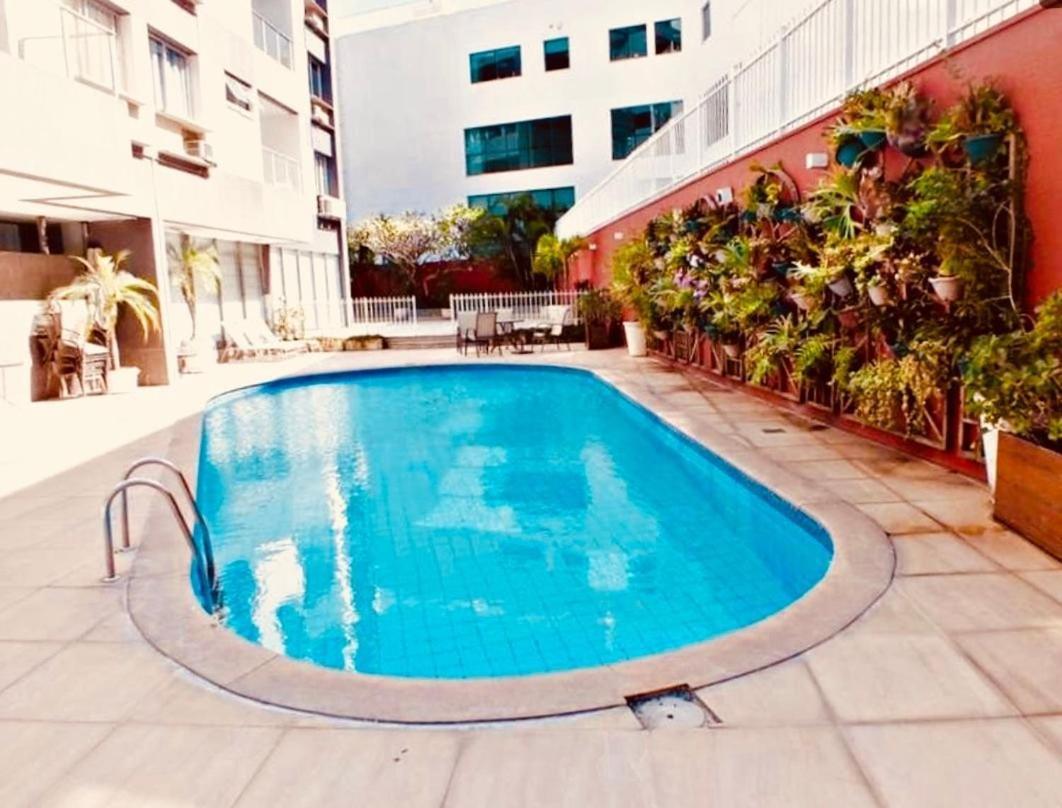 Leblon Flat Service 2 Quartos Vista Mar Rio de Janeiro Exterior foto